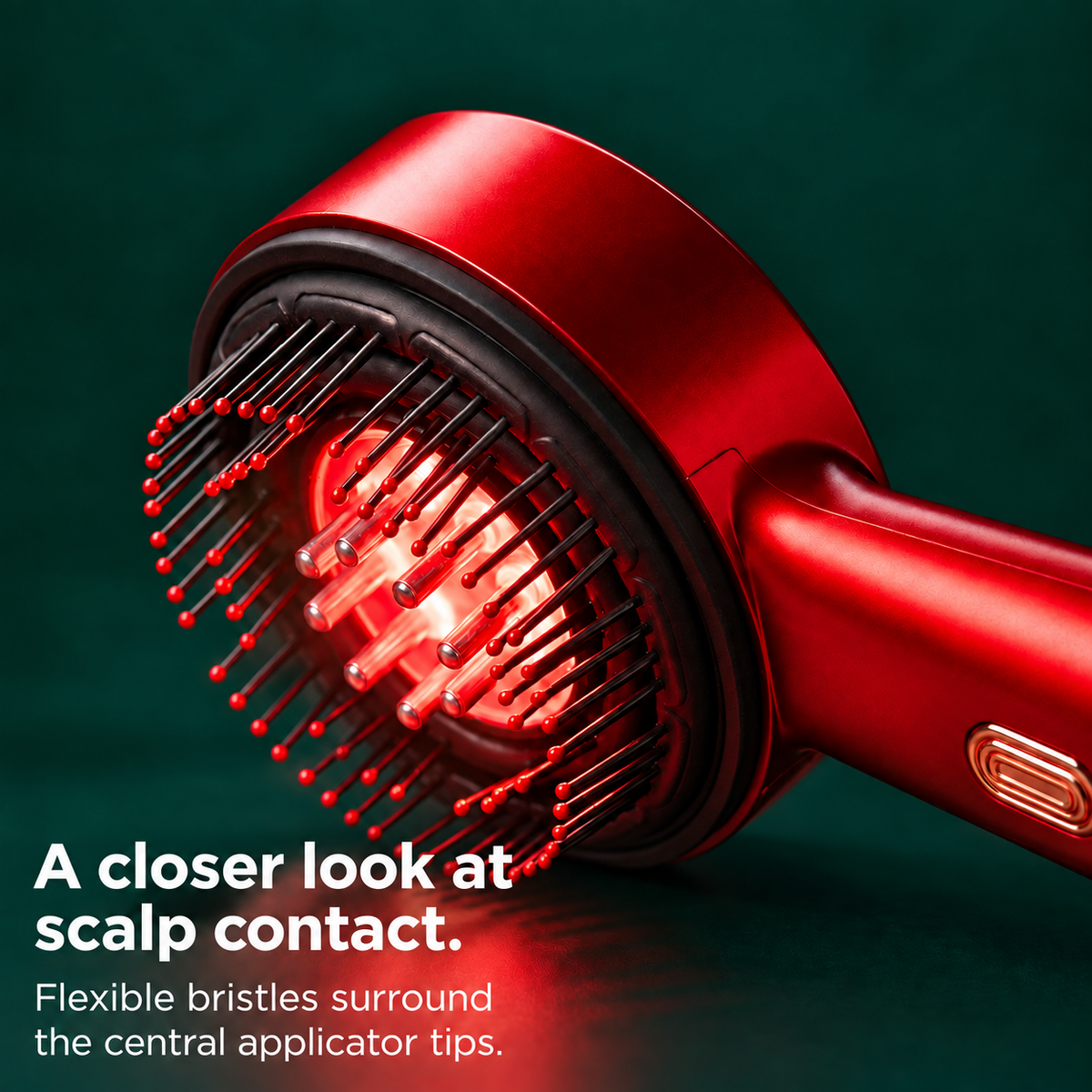 Hairecover GlowRoot Comb — bristles